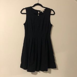 Black Fit and Flare Dress